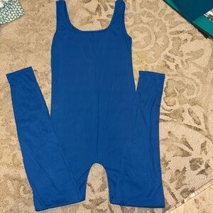 Unitard Royal Blue size Small, never worn, brand new, non-smoking home